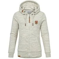REPUBLIX Sweatjacke FREYA Damen Hoodie Sweatshirt Pullover Zipper Jacke