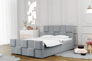 Boxspringbett Schlafzimmerbett MURILO 140x220cm in div. Farbvarianten