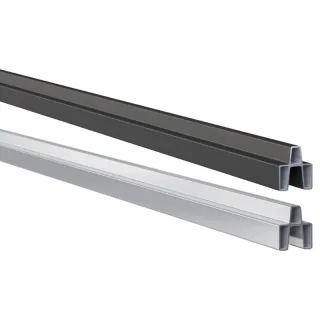 Sichtschutzzaun | Design-Zwischenleiste Aluminium