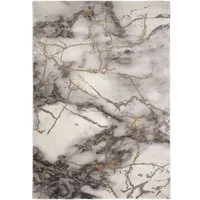 OTTO home Teppich Juliet, rechteckig, Höhe: 12 mm, modernes Marmor-Design, Kurzflor, pflegeleicht, weich