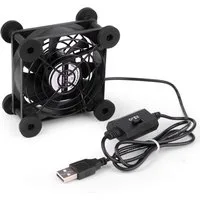euroharry Mini USB-Ventilator USB leise PC Ventilator usb lüfter pc lüfter PC 80MM
