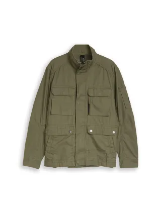 Tom Tailor - Feldjacke aus Baumwolle faded leaf green - Gr. - XL