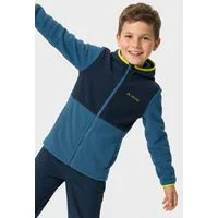 VAUDE Kapuzenfleecejacke Kids Pulex Hooded Jacket II mit Kapuze, atmungsaktives Material, mit Eingrifftaschen