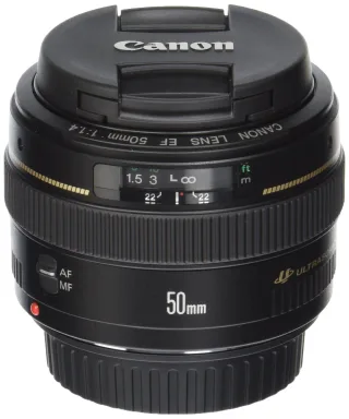 Canon 50mm 1:14 USM [für Canon EF] schwarz