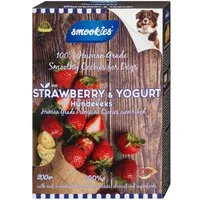 smookies Erdbeere & Joghurt, 200g, ein Keks, den Hunde lieben!, Snack für: Hunde
