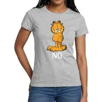 Spreadshirt T-Shirt Garfield Nö Nein Kein Bock Lustig Frauen T-Shirt (1-tlg)