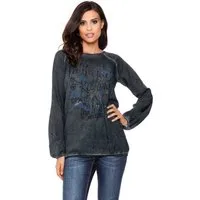 heine Klassische Bluse Schlupfbluse Langarm