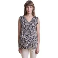 vertbaudet Umstandsbluse Ärmellose Bluse für Schwangerschaft & Stillzeit