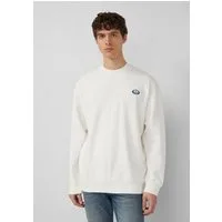 s.Oliver Sweatshirt Sweatshirt Weiches Sweatshirt mit Artwork im Relaxed Fit, Wintersport-Kollektion