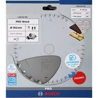 PRO Wood Cordless Kreissägeblatt 165 mm 3 Stück, Promo-Pack