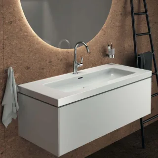 Ideal Standard Extra Waschtisch T437001 1 Hahnloch, mit Überlauf, 1210 x 510 x 150 mm, weiß