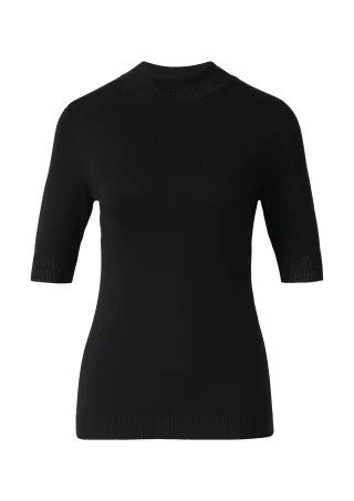 comma - Strickpullover schwarz - Gr. - 38