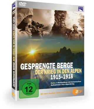 Gesprengte Berge - Der Krieg in den Alpen 1915-1918 (1 DVD)