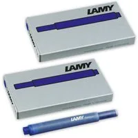 LAMY LAMY 2er Set Tintenpatronen T10 825 BLAU löschbar (10 Stück) Tintenpatrone