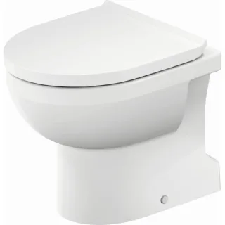 Duravit No. 1 Stand-Tiefspül-WC 2184010000 37x56cm, 4,5 l, Abgang senkrecht, Rimless, weiß