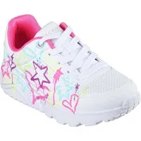 Skechers Uno Lite - My Drip Sneaker, Retro Sneaker, Plateausneaker mit modischer Chunky Sohle