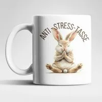 WS-Trend Tasse Anti Stress Baby Hase Häschen Kaffeetasse Teetasse Geschenkidee 325 ml, 1-tlg., Keramik