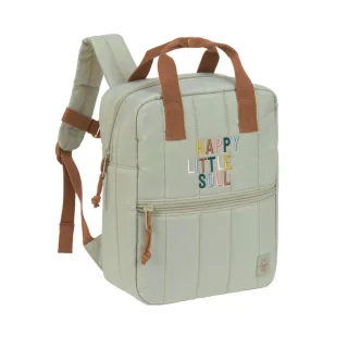 Lässig Mini Square Rucksack Little Gang Light Khaki