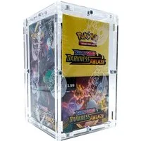 DragonCollect Sammelkarte Acryl Case für Pokemon 18er Display TCG Booster Box Schutzbox, Made in Germany