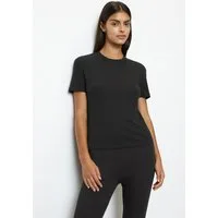 Marc O'Polo Kurzarmshirt Modern Move mit gerippter Struktur