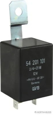 HERTH&BUSS Blinkgeber, 12 V, 3 pins, elektronisch - 75605046