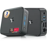 Huidun H80 AMD Ryzen 5, W11-Pro 16GB RAM 512GB SSD für Büro, Schule Mini-PC (AMD AMD Ryzen 5 3500U, AMD Ryzen 5 3500U, 16 GB RAM, 512 GB SSD, Windows 11 Pro, WiFi 5 gaming PC, HDMI, 4K UHD, 300g)