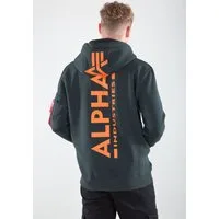 Alpha Industries Kapuzensweatshirt BACK PRINT HOODY Baumwollmischung, regular fit