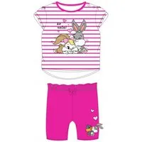 LOONEY TUNES Pyjama Bugs Bunny Pyjama Jungen, Maybe I will and maybe not, Größen 92–128 (Set, 2 tlg., Shirt und Hose)