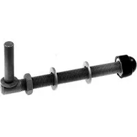 Alberts Kloben Alberts 2 Stk. Kloben zum Durchschrauben, feuerverzinkt 13 x 160 x M12 (2 St)