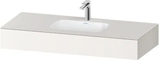 Duravit Qatego Einbauwaschtisch mit Konsole Weiß Supermatt 1200x550x170 mm - QA4692084840000 QA4692084840000