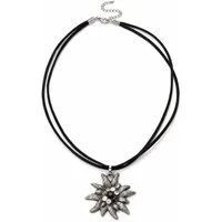 Allgäu Rebell Collier Maria, mit Edelweiß