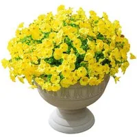 Kunstblumenstrauß Künstliche Blumen Balkon Kunstblumen Outdoor Balkonblumen, Zaewry, Blumen Künstliche Balkonpflanzen Seidenblumen wie echt
