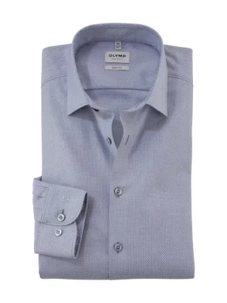 OLYMP - Hemd - Body fit blau - Gr. - 41