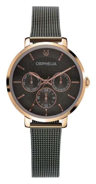 Orphelia Derby Grüne Damenuhr OR22901