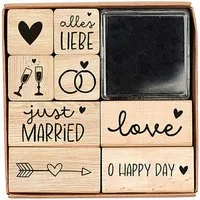 Stempel-Set Hochzeit / diverse