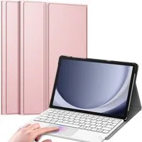 Fintie Hülle für Samsung Galaxy Tab A11+ Plus 11" 2025/Tab A9+ Plus 11'' 2023 Tablet-Tastatur (Deutscher Tastatur mit Touchpad Magnetisch Abnehmbarer Keyboard)