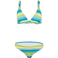 Beco Beermann Triangel-Bikini-Top Fresh Stripes, in frischem Pastell