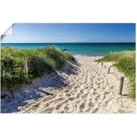 Artland Wandbild Weg zum Strand an der Ostsee, Strandbilder (1 St), als Alubild, Leinwandbild, Poster in verschied. Größen