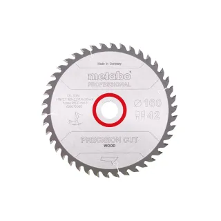 Metabo Sägeblatt precision cut wood - professional WZ 15° - 628072000