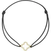 Luigi Merano Armband mit Blüte, Gold 375
