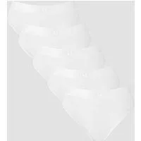MP Damen Tanga mit mittelhohem Bund (5er-Packung) – Weiß - S