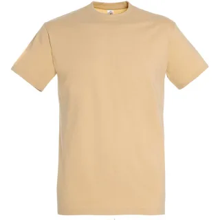 SOLS Mens Imperial Heavyweight Short Sleeve T-Shirt (Sand)