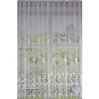 EXPERIENCE Gardine Fertiggardine m. Universalband weiß Edel Jacquard, transparent, Store