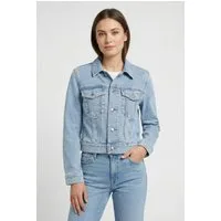 Calvin Klein Jeans Jeansjacke CLASSIC TRUCKER COASTAL LIGHT Regular fit mit Rundhalsausschnitt