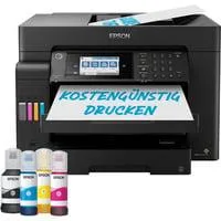 EcoTank ET-16650, Multifunktionsdrucker schwarz, USB, WLAN, Scan, Kopie, Fax, Duplex (Druck), Duplex (Scan)
