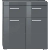 welltime Unterschrank Avena Badezimmerschrank mit 1 großen Schubkasten und 2 Türen - 73/31/79 cm