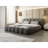 Compleo Polsterbett BUBBLE boucle Designerbett 140/160/180x200 BIZU, Wolkenbett, TOPSELLER Stauraumbett MADE IN EU
