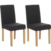 MCW Esszimmerstuhl Littau-s-2 (Set, 2 St), 2er-Set, Rutschfest durch Kunststoffuntersatz, Komfortable Polsterung