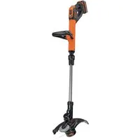 Black + Decker Rasentrimmer-Deflektor Black & Decker Akku Akku-Rasentrimmer inkl. Akku, inkl. Ladegerät, H)