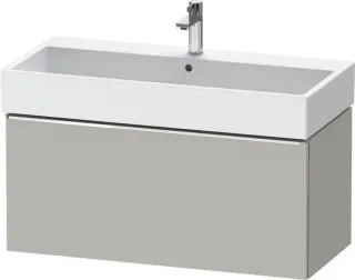 Duravit D-Neo Waschtischunterbau wandhängend Betongrau Matt 984x442x440 mm - DE4274010070000 DE4274010070000